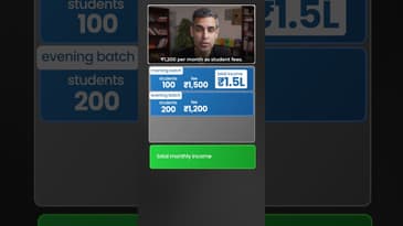 ONLINE TUTORING se Aap Kitna EARN kar sakte hain?! | Ankur Warikoo #shorts