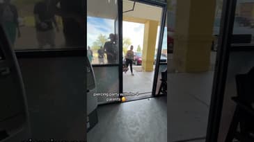 Took 2 of our daughters to get piercings today  at @Area51Piercings 🥰