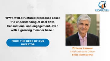 Dhiren Kanwar | Chief Executive Officer | Switz International | on his Investment Journey with IPV