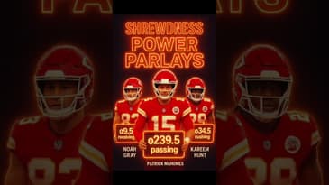 Shrewdness SNF Power Parlay! #SNF #NFL #sportsbetting #Chiefs #Texans