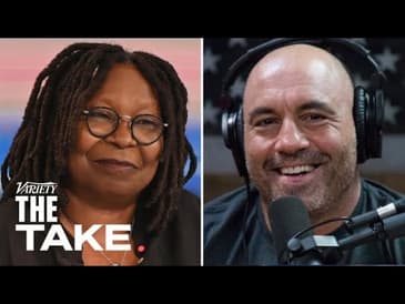 Whoopi made a whoopsie. Rogan still in the fire.
