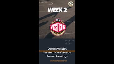 #NBA Western Conference Power Rankings - Week 2