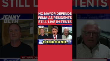 NC Mayor Defends FEMA as Residents Still Live in Tents