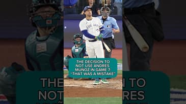 NOT HAVING ANDRES MUÑOZ FACE GEORGE SPRINGER WAS A MISTAKE (ALCS GAME 7)