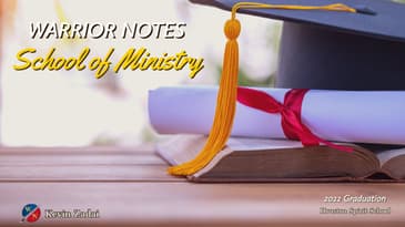 Warrior Notes School of Ministry: Class of 2022_Graduation