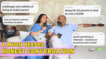 A heart to heart conversation from new parents | Aanam C
