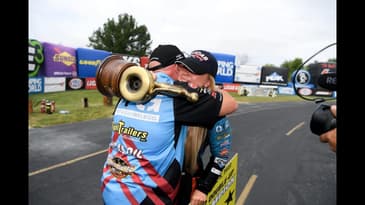 NHRA Champion Julie Nataas on the PRI Podcast Stage December 2024
