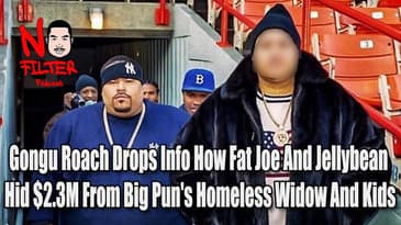 Gongu Roach Drops Info How Fat Joe And Jellybean Hid $2.3M From Big Pun's Homeless Widow And Kids