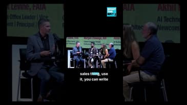 AI - the conductor's role 🤖 - Live from AIA Aspire! #Architecture #Construction #Podcast