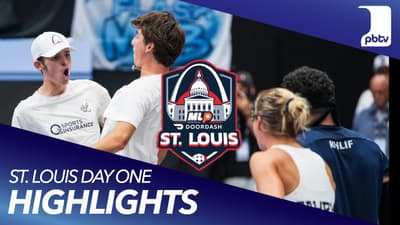 Major League Pickleball - St Louis | Group Play Day One Highlights