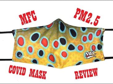 We tell you all about Montana Fly Company's Pm2.5 carbon filtered artist series covid masks.