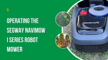 Operating the Navimow i Series Mower