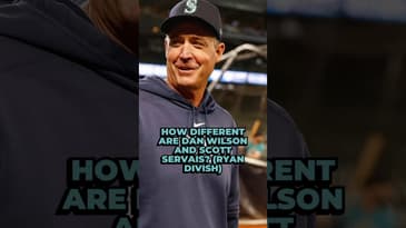How DIFFERENT Are Dan Wilson And Scott Servais? #mlb #mariners #baseball