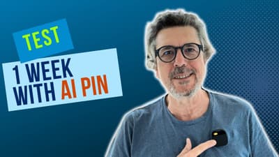 I tested the AI PIN connected assistant (english version, by Rask.ai)