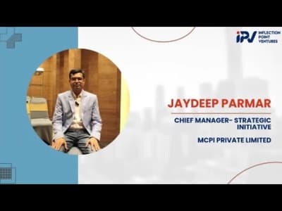 Jaydeep Parmar  | Chief Manager- Strategic Initiative, MCPI Private&nbsp;Limited | Journey with IPV