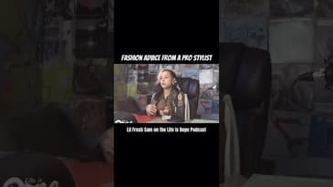 Fashion Advice from a professional stylist Lil Fresh Sam #LifeIsDope