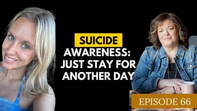 Suicide Awareness: Just Stay For Another Day With Sasha Tasz