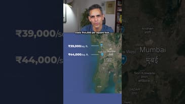 Number 1 SHOCKED ME! X,00,00,000 for a 1000 sq. ft. FLAT? | Ankur Warikoo #shorts
