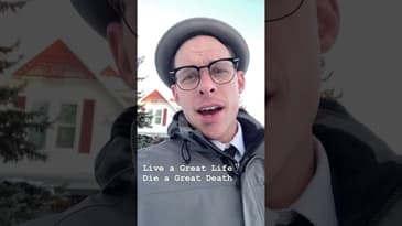 Live a great life, die a great death #deathandpodast #mortician