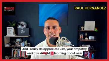 Raul Hernandez: What's like being a guest on the UnNoticed Entrepreneur podcast? #podcast