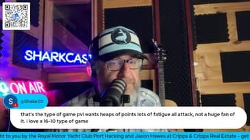 SHARKCAST: Postgame Livestream @Canberra Rd 4, 2026