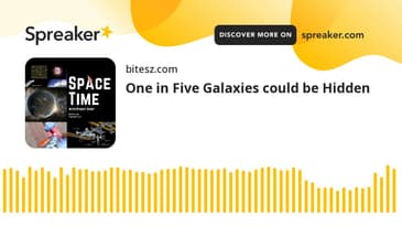 One in Five Galaxies could be Hidden