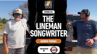 The Lineman Songwriter: Darren Thomas on 39 Years of Line Life | Power Grid Talks Ep. 32