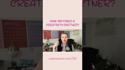 Have you found a creativity partner? | Weeniecast episode 120 | #shorts