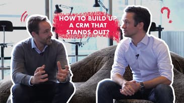 How to build up a CRM that stands out? Jeroen Corthout from Salesflare and Michael Humblet