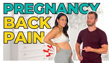 What's Causing that Back Pain During Pregnancy & How you can Help!