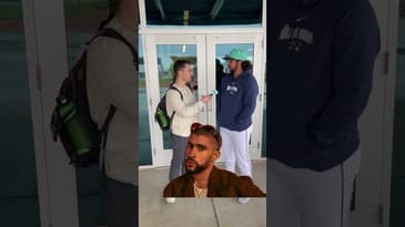 MLB Pitcher wants WHICH NBA STAR to watch him pitch?? #mariners #mlb