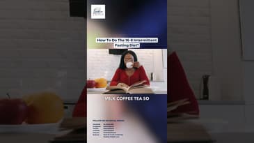 How To Do The 16-8 Intermittent Fasting Diet? #fasting #youtubeshorts #shorts