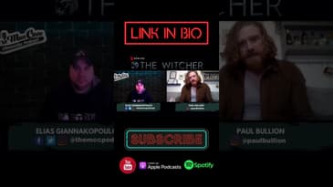 Paul Bullion talks about his role as Lambert on 'The Witcher' #shorts #thewitcher #podcast