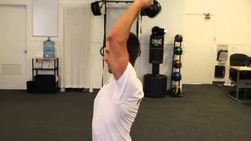 Want TONED ARMS? Watch This Overhead Kettlebell Tricep Extension Tutorial Now