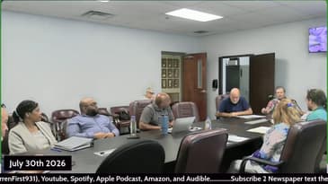 Opioid committee meeting 7/30/26