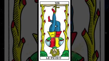 XII. The Hanged Man (Marseille Tarot)