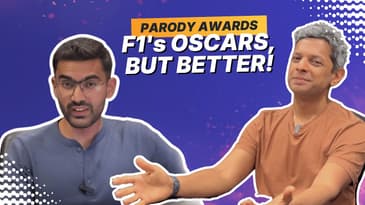 "The winner is NEVER who you think it is" on the Inside Line F1 Parody Awards
