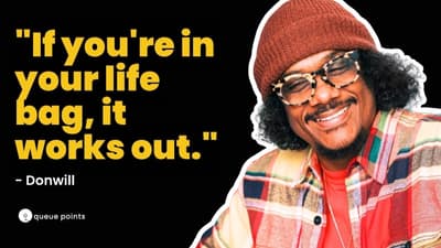 Donwill on Rap, the Interview Game, and Staying in Your Life Bag