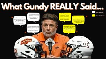 HOF College Football LIVE | Gundy's Bedlam Finger-Pointing Only Highlights His Mediocrity as a Coach