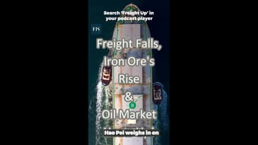 Freight Falls, Iron Ore's Rise & Oil Market Heats Up! #shorts