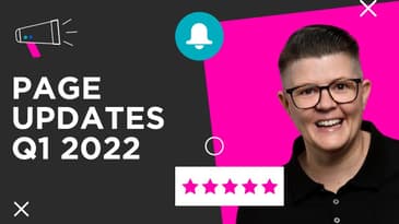 LinkedIn Company Page Updates Q1 2022