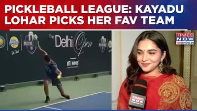 Tamil Star Kayadu Lohar Picks Her Favourite Team In Indian Pickleball&nbsp;League