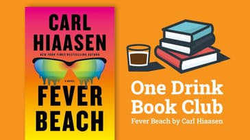 One Drink Book Club | Fever Beach by Carl Hiaasen