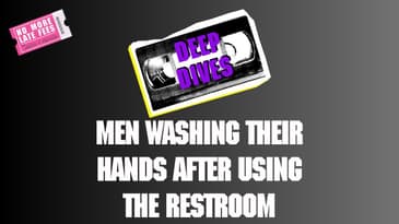 No More Late Fees - Deep Dive - Men Washing Their Hands After Using the Restroom