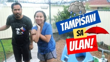 Lingaw og Kalipay sa Bisaya Vloggers sa pag Ligo sa Ulan