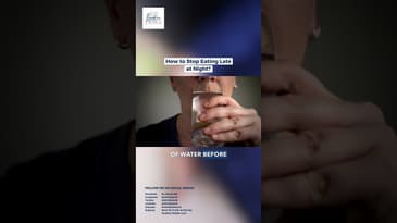 How to Stop Eating Late at Night #food #youtubeshorts #shorts