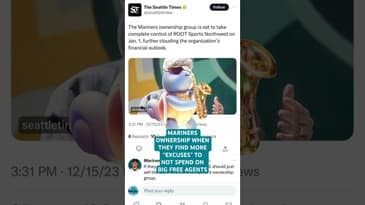 The Mariners won’t spend ANY MONEY??😳😳 #shorts #baseball #mlb #seattle #mariners #mlbfans #capcut