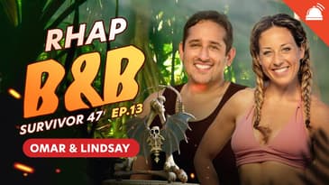 Omar Zaheer and Lindsay Dolashewich on Survivor B&B: S47 Ep 13