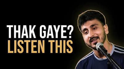 Before You Sleep... Ask Yourself This | Abhash Jha Poetry | Rhyme Attacks