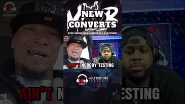 Anyone New To The Faith Shouldn't Be Touching a Mic